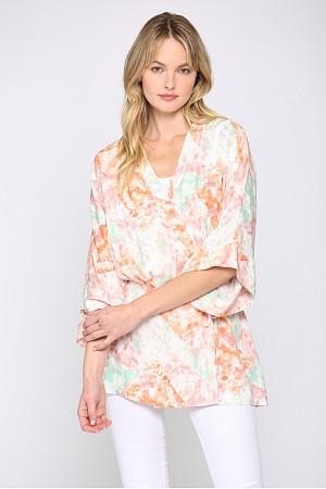 MULTI COLOR TIE DYE PRINT  KIM ...